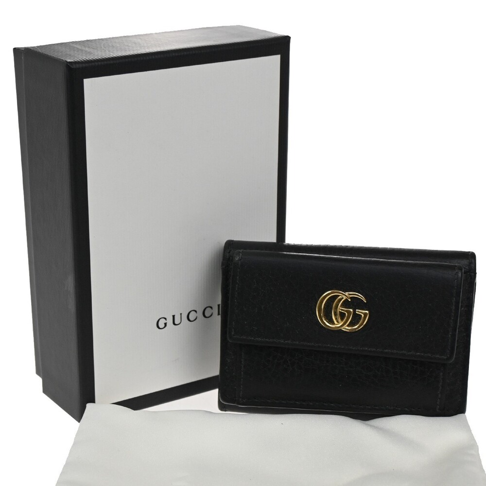 Gucci Gg Logo Marmont Trifold Mini #264499G18B